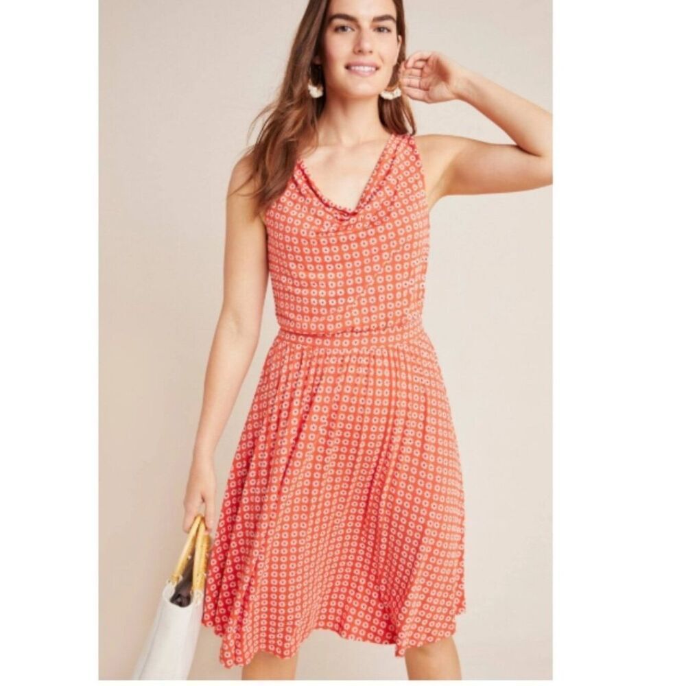 NWT MAEVE Brianne Cowl Neck Dress in Size S